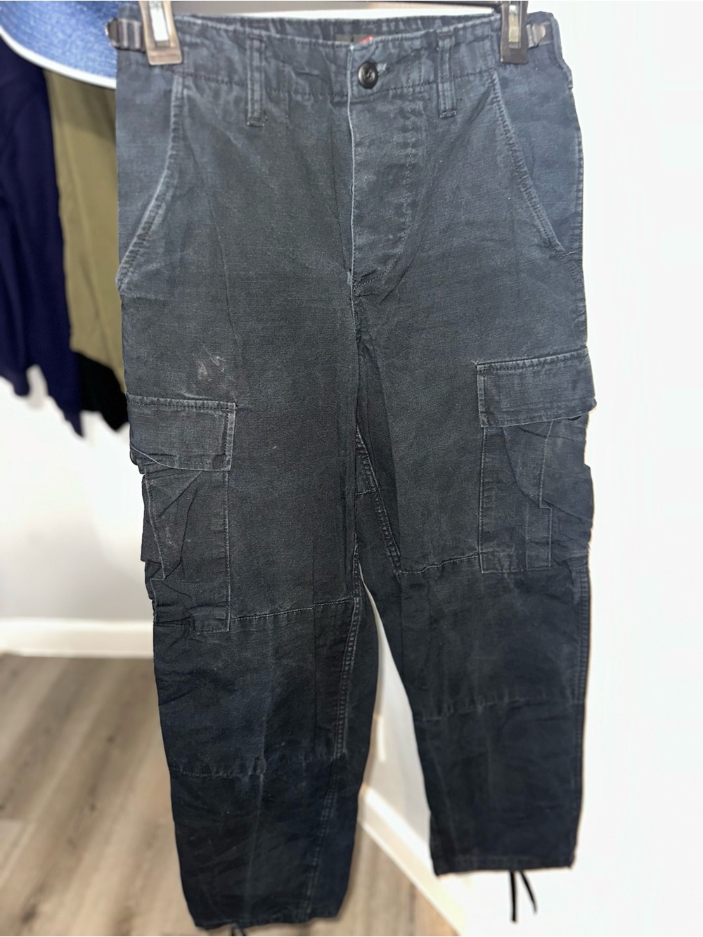 Tru Spec Men's Black Cargo Pants with Utility Pockets